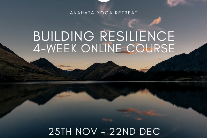 Anahata NZ Building Resilience 4-week ONLINE Course  with Swami Karma Karuna  Monday 25 November, 2024 - Sunday 22 December, 2024  Are you wanting to improve your ability to withstand life's challenges?  Do you wish you had a greater capacity to cope and adapt to adversity?